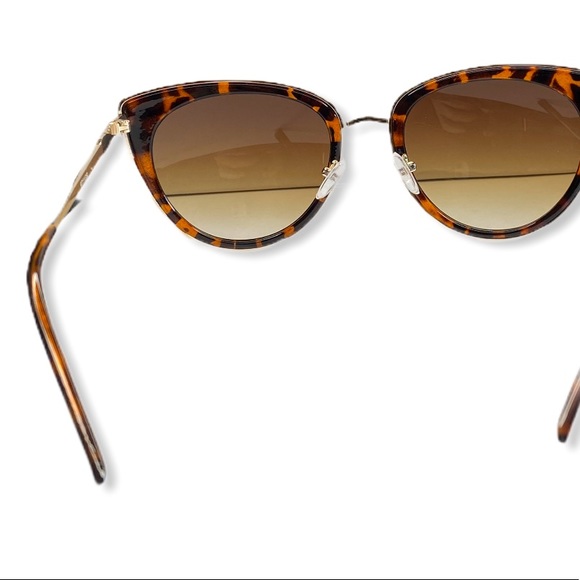 Cat Eye Tortoise Shell Sunglasses - Picture 3 of 12